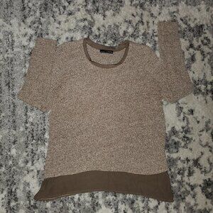 Zara Brown Medium Blouse || EUC
